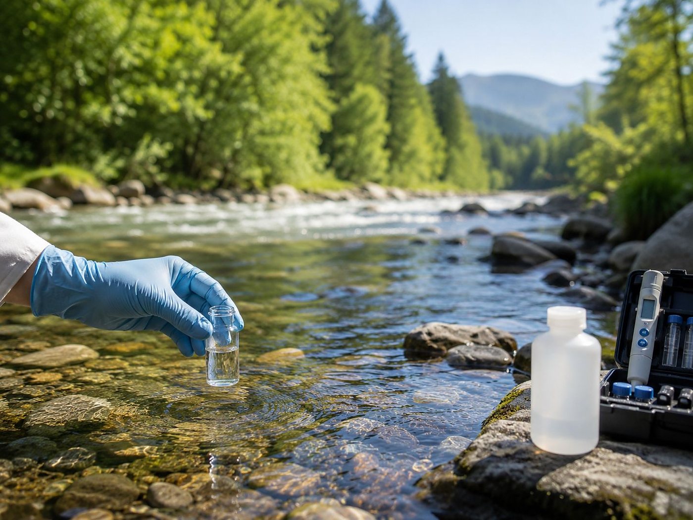 Environmental water, wastewater and soil laboratory testing